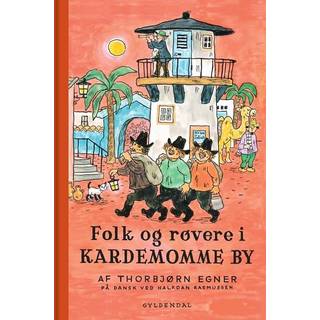 Folk og røvere i kardemomme by - børnebog - Halfdan Rasmussen (På lager i varehus)