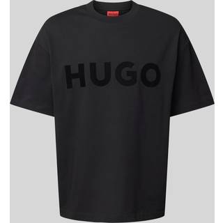 HUGO Dinkee Loose Fit T Shirt Black