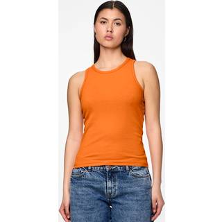 Pieces Dame Ruka Boxer Tank Top Tangerine