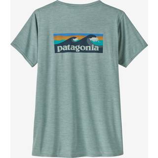 Patagonia Cap Cool Daily Graphic Lycra - L - brds log thermal blue