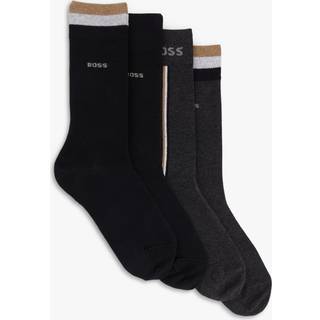 BOSS 4P RS Gift Iconic CC Sock in Black & Grey | BOSS | Norton Barrie - 6-11 UK