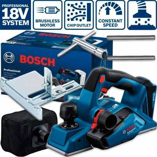 BOSCH GHO 185-LI (SOLO) Batteridrevet høvl (Uden batteri og lader)