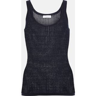 Gabriela Hearst Nevin cashmere and silk tank top - blue - L