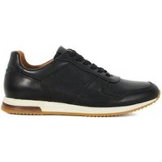 Dune London Dune London Black Standard Fit Trilogy Perforated Runner Trainers