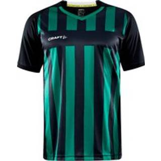 Craft - Progress 2.0 Stripe Jersey Maend - Black/Team Green XS