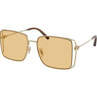 Coach HC7174D CW429 Asian Fit 90058 59 Solbriller Kvinder Guld - Shiny Light Gold - 59mm