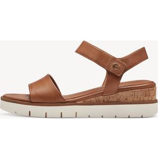 Tamaris Damesandal med hæl Brun 1-28203-42 - 38