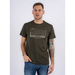 Marcus Zion T-shirt med print i army - Str. M