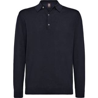 BOGGI MILANO Herren Pullover blau unifarben
