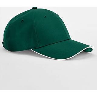 Beechfield CB195R Caps Bottle Green / White One Size