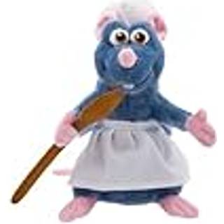 Disney Store Official Ratatouille Rat Plush - Master Chef Remy fylld djur med kockens hatt och förkläde mjukt plyschtyg filt sked detaljerad skul