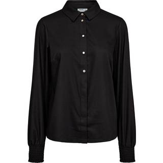 NÜMPH - NUTULLY SHIRT - Caviar - 36 - Sort - Shirt
