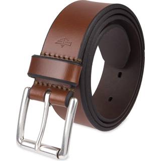 Dockers herre afslappet l?derb?lte - 100% bl?dt topkorn ?gte l?derrem med klassisk sp?nde sp?nde Tan 36
