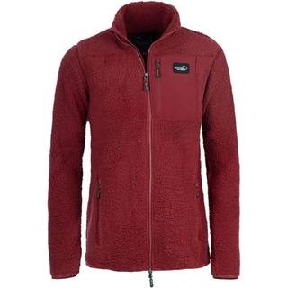 Arrak Sherpa Fleecejacket Women, Dk Red, 2XL -