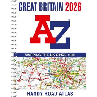 Great Britain A-Z Handy Road Atlas 2026 (A5 Spiral)