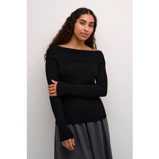 Kaffe KAellie Pullover - Sort - Str M - Damer