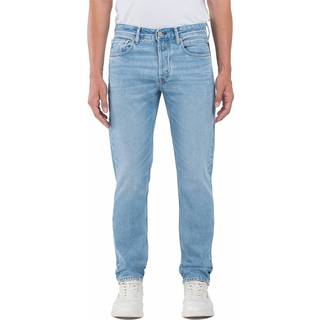 Replay Grover Straight Fit Light Wash Jeans