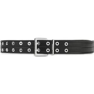 Double Eyelet Belt - Black