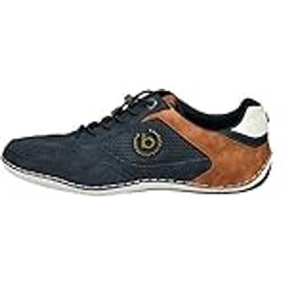 bugatti Herren Sneaker blau Velours