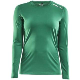 Craft Rush LS Tee W - Darkgreen - X-Small