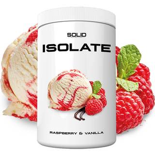 SOLID Nutrition Isolate, 750 g (Raspberry & Vanilla).