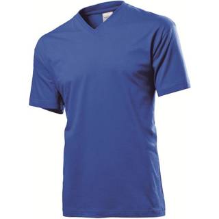 Stedman Classic V-Neck Men T-shirt - Royalblue - 3XL