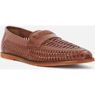 Dune London Dune London Brown Brickles Woven Loafers