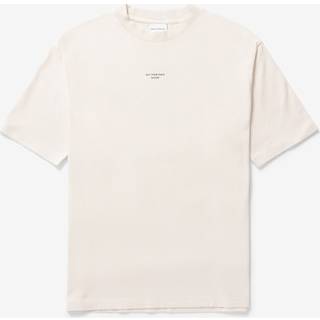 Drôle de Monsieur Classic Slogan T-Shirt Mastic