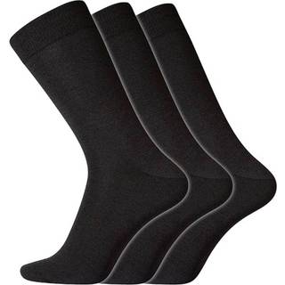 Dovre 3-pak No Elastic Twin Socks - Black - Str 45/48 * Kampagne *