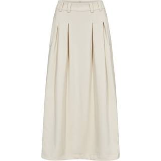 Co'couture Anyacc Pleat Skirt Nederdele 34178 199-Bone (MEDIUM)