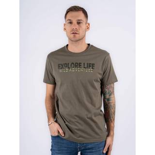 Marcus Ralph Herre T-shirt - Dusty olive - L