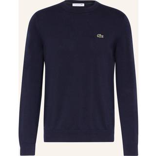 Lacoste Cotton Knitted Sweater Navy