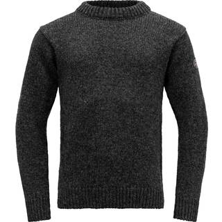 Devold Nansen Man Sweater Crew Neck Anthracite, S
