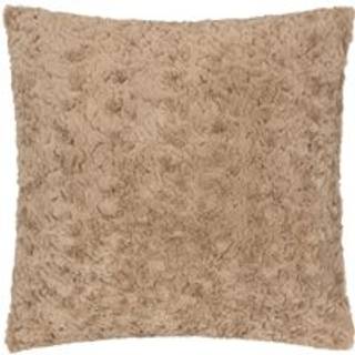Furn furn. Natural Megeve Mottled Faux Fur Cushion