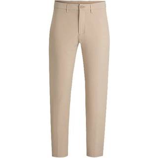 BOSStil mænd. 50495487 Pendlerbukser beige (44), Casual, Polyester