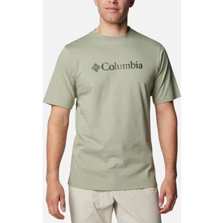 Columbia CSC Basic Logo Short Sleeve T-shirt Herrer størrelse XXL - Regular farve olivengrøn