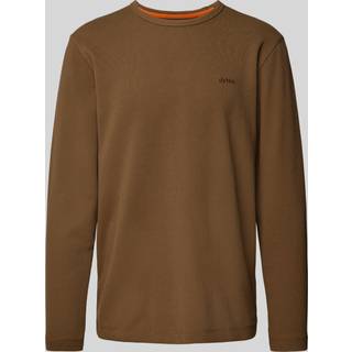 BOSS Orange Herren Longsleeve braun