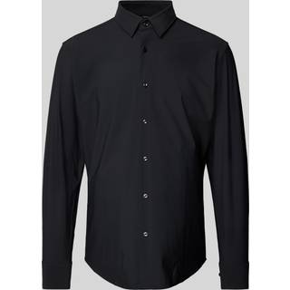 BOSS Black Herren Hemd schwarz