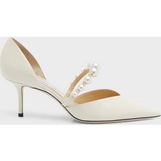 Jimmy Choo Aurelie 65 patent leather pumps - white - EU 43