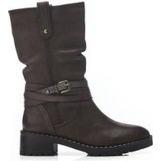 Moda in Pelle Beckette Multi Spænde Mid Height Cleated Ankel StøvlerEU 37 (UK 4)