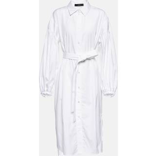 Joseph Cotton poplin midi dress - white - XS