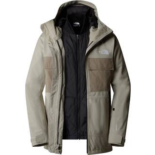 The North Face Men's Fourbarrel Triclimate Jacket Clay Grey/TNF Black, S
