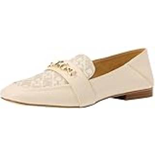 MK Tiffanie Leather and Empire Signature Logo Mule - Natural - Michael Kors - EU 36.5