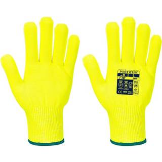 Pro Cut Liner handske - Gul (Størrelse: S)