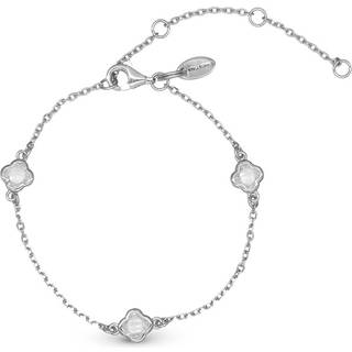 Christina Collect - Glowing Clover armbånd i sølv