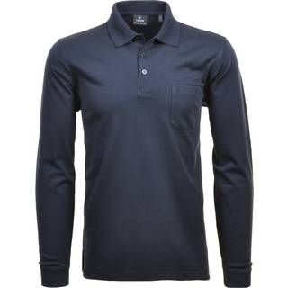 RAGMAN Herren Polo-Shirt blau