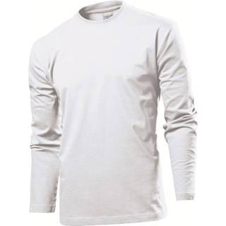 Stedman Comfort-T Long Sleeve - White - 3XL