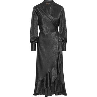 Karmamia - Bea Dress - Black Flower Jacquard