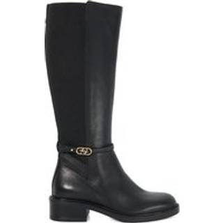 Dune London Dune London Black Tias Branded Buckle Boots