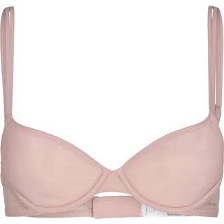 Calvin Klein Sheer Marquisette T-shirt Bra - Lightpink - C 90